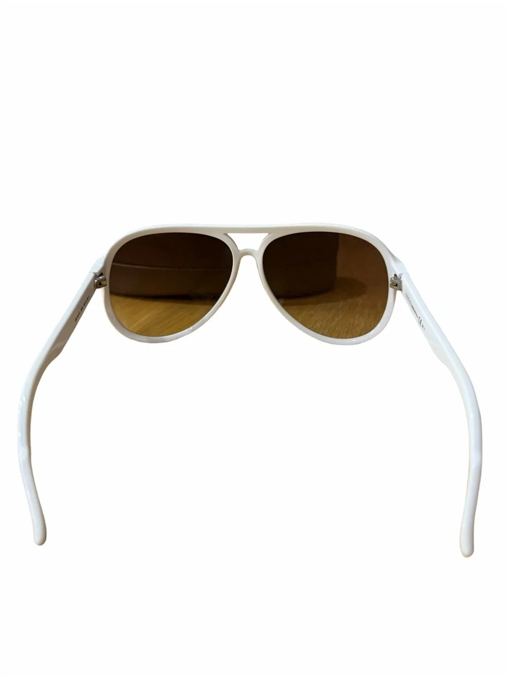 Gucci GG1627/S Aviator Sunglasses – White & Black – Made in Italy